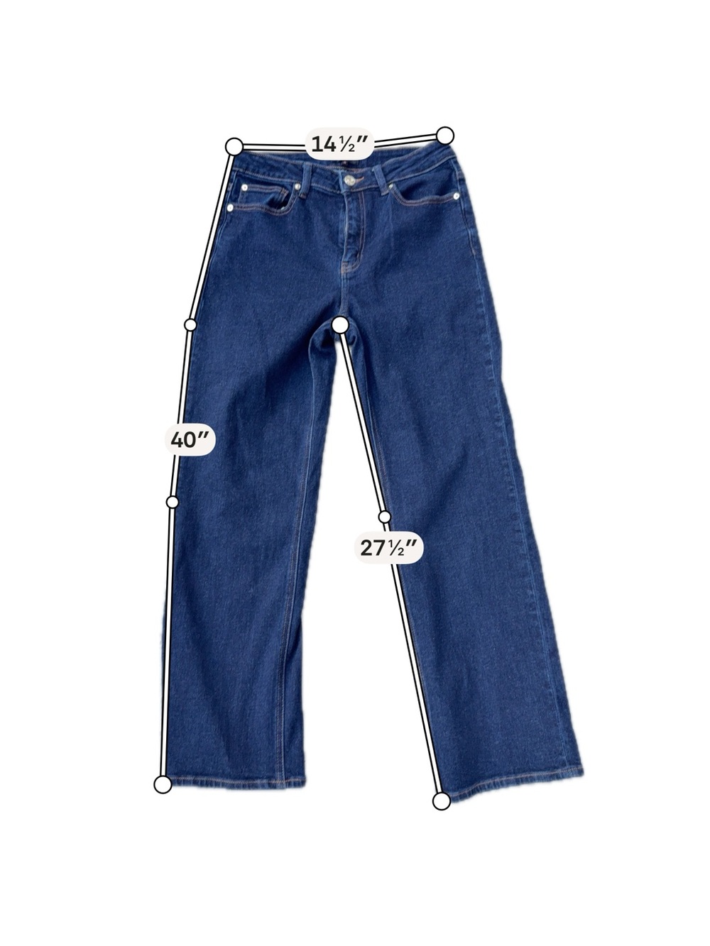 Quince Straight Jeans Size 29 - Picture 7 of 7